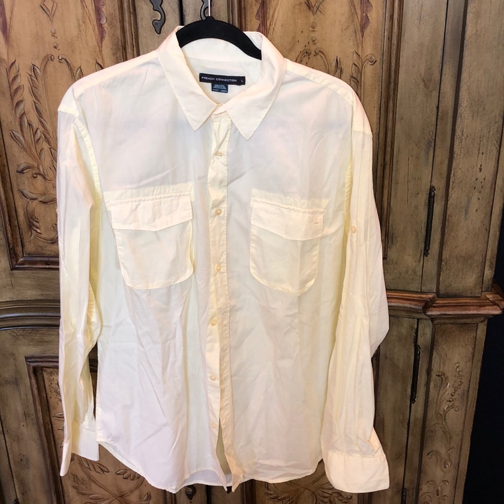 French Connection button down shirt